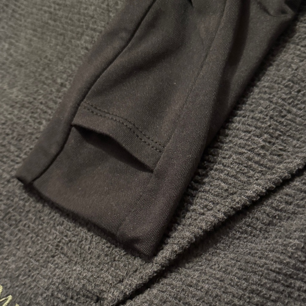 Simms Grey Ribbed Fleece Pullover - image 7